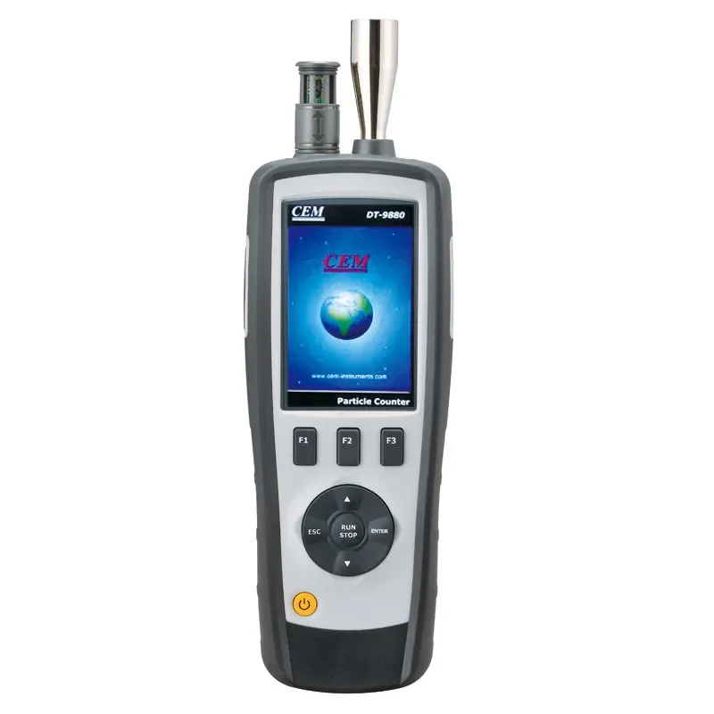 Dust Particles Analyser Air quality detection particle counter Dust PM2.5 detector six channel counting
Dust Particles Analyser Air quality detection particle counter Dust PM2.5 detector six channel counting