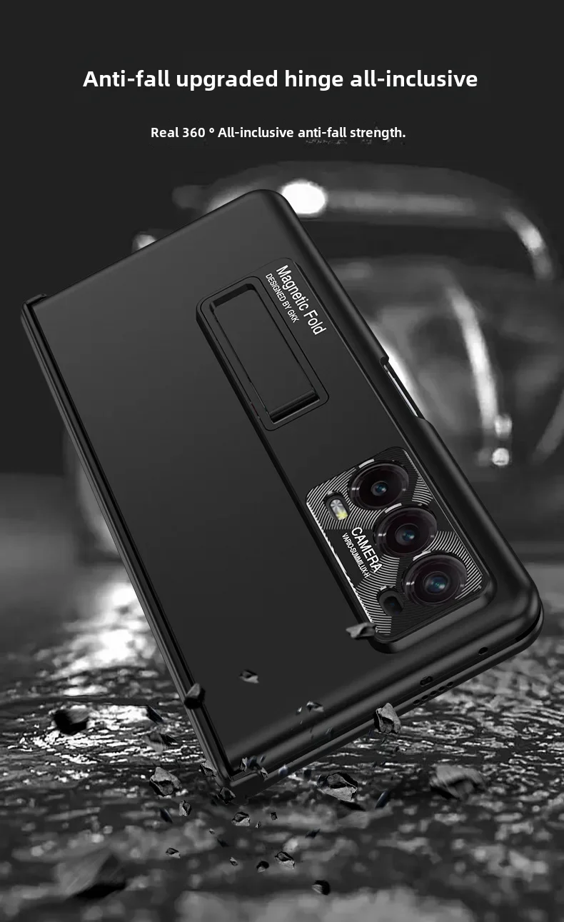 حافظة هاتف Honor Magic V2 رفيعة للغاية غير لامعة بمشبك مغناطيسي وحامل بسيط وعصري متوافق مع هاتف Huawei V2 43 حافظة هاتف Honor Magic V2 رفيعة للغاية غير لامعة بمشبك مغناطيسي وحامل بسيط وعصري متوافق مع هاتف Huawei V2