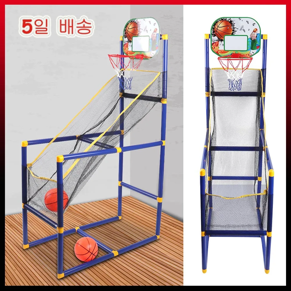 

Indoor Basketball Shooting Machine Portable Kids Arcade Basketball Game Set Sports Playset Basketball Training Toy For Children