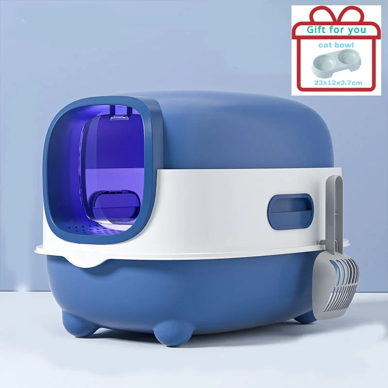 Corner Villa Cat Bedpan Cleaning Closed Design House Luxury Cat Toilet Litter Box Container Aseo Para Gatos Litter Box Furniture 
Corner Villa Cat Bedpan Cleaning Closed Design House Luxury Cat Toilet Litter Box Container Aseo Para Gatos Litter Box Furniture