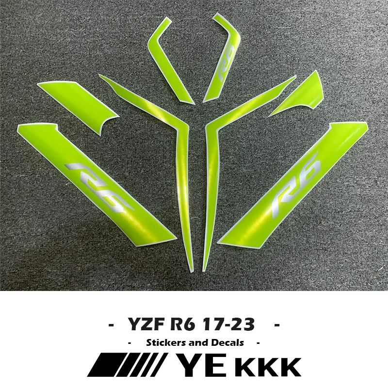 For YAMAHA YZF-R6 YZF-R6M YZF-R6S 2023 Fairing Shell Sticker Decal Whole Car Lines Fluorescent Yellow 2017-2023 New
For YAMAHA YZF-R6 YZF-R6M YZF-R6S 2023 Fairing Shell Sticker Decal Whole Car Lines Fluorescent Yellow 2017-2023 New