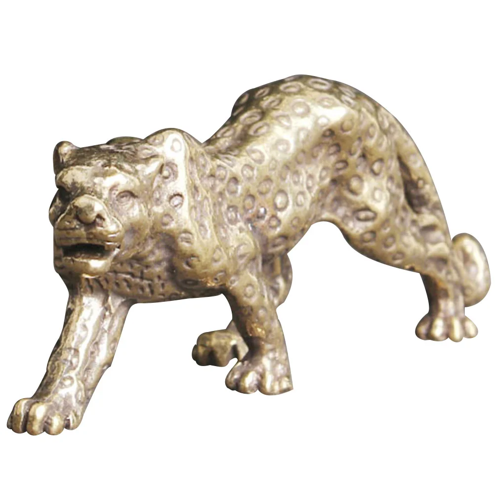 Vintage Brass Leopard Statue Brass Leopard Figurine Lifelike Animal Statue Paperweight
Vintage Brass Leopard Statue Brass Leopard Figurine Lifelike Animal Statue Paperweight
