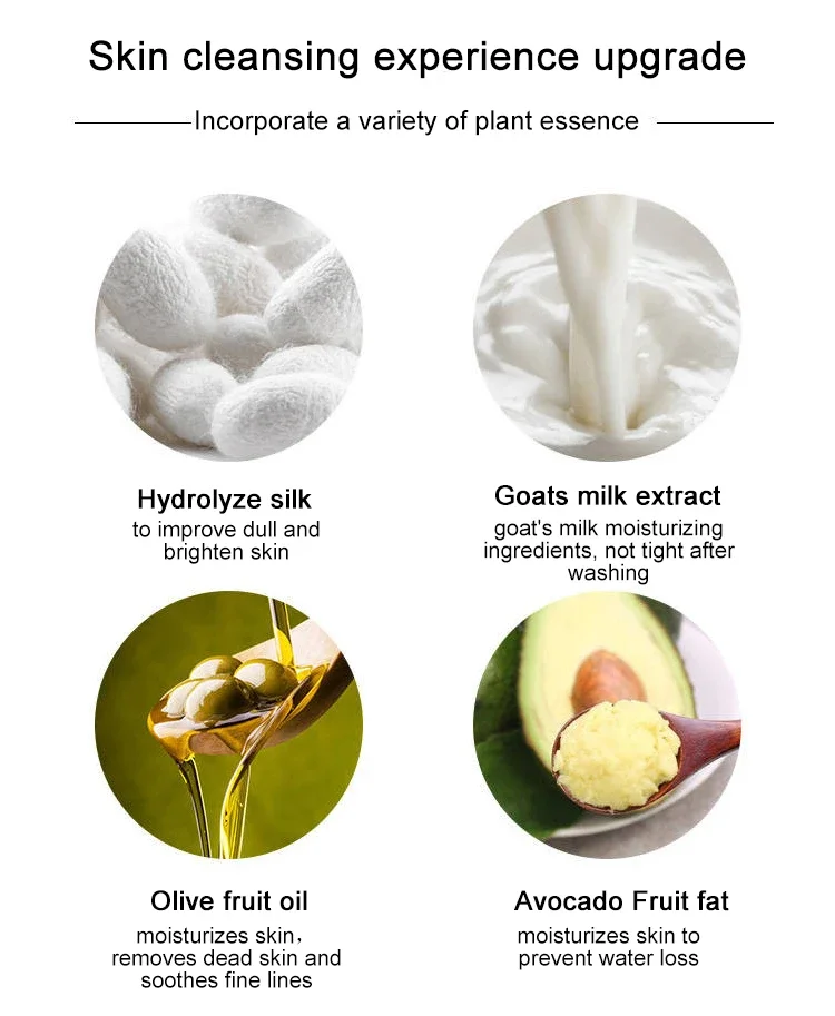 Sdottor New Goat Milk Soap Natural Organic Silk Protein Soap Mites Acne Remove Tender White Handmade For Face Body Facial Deep C 
Sdottor New Goat Milk Soap Natural Organic Silk Protein Soap Mites Acne Remove Tender White Handmade For Face Body Facial Deep C