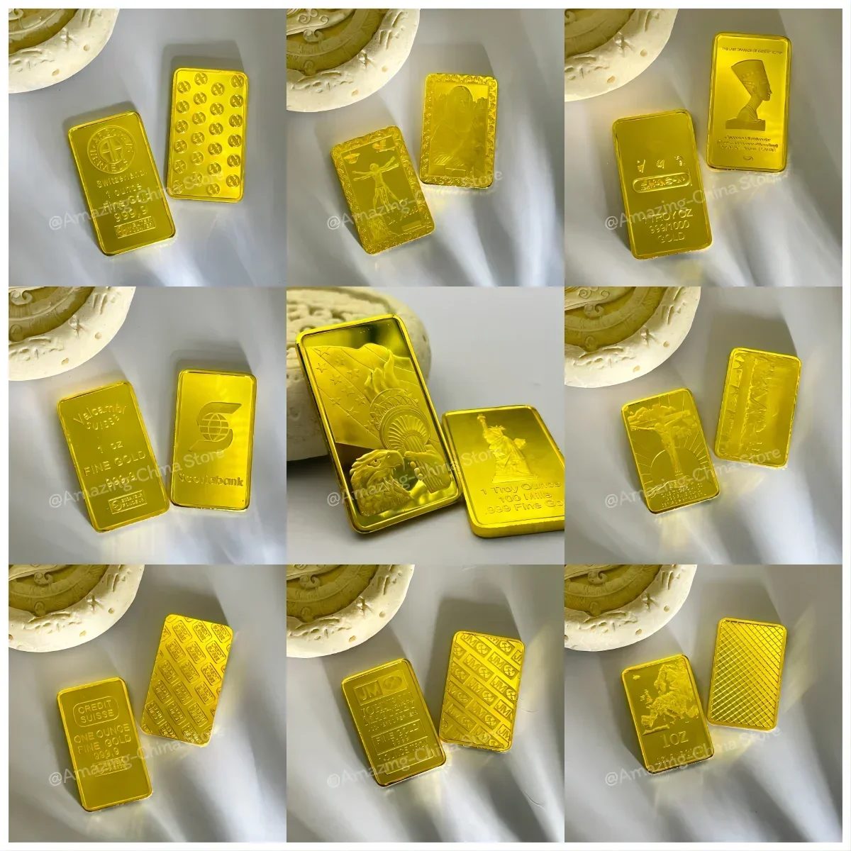 1 OZ Gold Bar Series Perthe City Bar Brass material Gold Bullion Bar Perthe Gold Plated Coin Replica
1 OZ Gold Bar Series Perthe City Bar Brass material Gold Bullion Bar Perthe Gold Plated Coin Replica