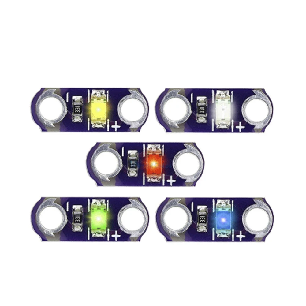 20pcs lot LilyPad Led Yellow/Green/White/Blue/Red LED Light Module for arduino DIY KIT 3V-5V SMD DIY Kits
20pcs lot LilyPad Led Yellow/Green/White/Blue/Red LED Light Module for arduino DIY KIT 3V-5V SMD DIY Kits