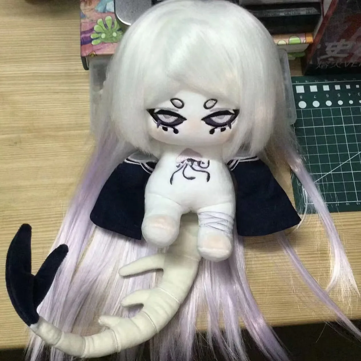 Onmyoji Bakekujira красивый мальчик косплей хлопчатобумажная набивная одежда хлопковый подарок Рождество 20 см
Onmyoji Bakekujira красивый мальчик косплей хлопчатобумажная набивная одежда хлопковый подарок Рождество 20 см