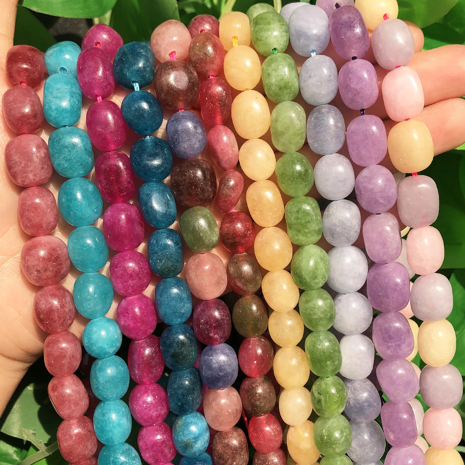 9x11mm Irregular Oval Natural Stone Tourmaline Aquamarina Citrines Jades Loose Beads for Jewelry DIY Making Bracelet Accessories
9x11mm Irregular Oval Natural Stone Tourmaline Aquamarina Citrines Jades Loose Beads for Jewelry DIY Making Bracelet Accessories