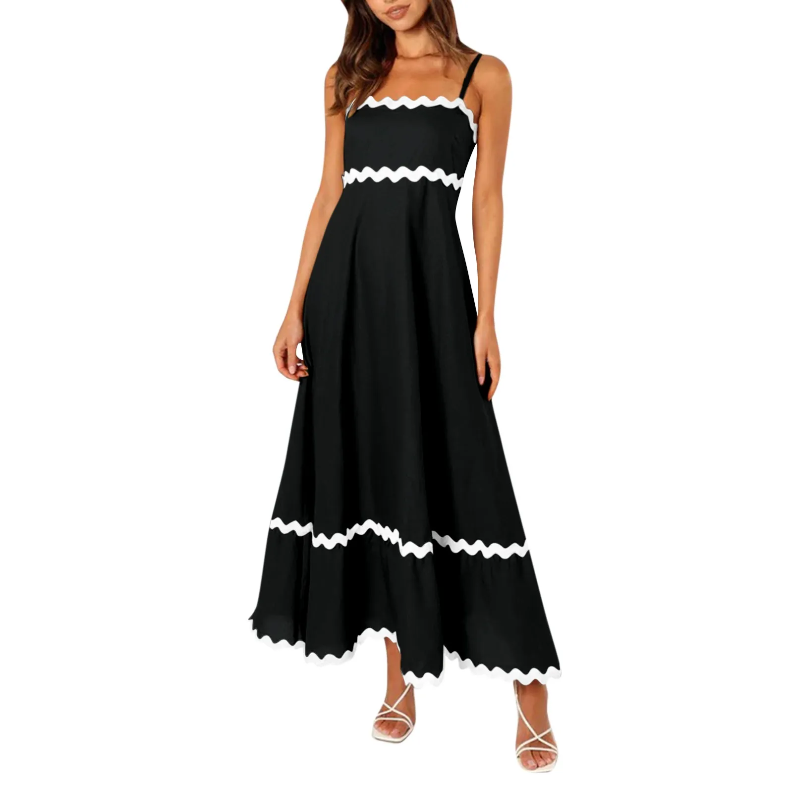 Sexy Dress For Women Spaghetti Strap Dresses Female High Waist Casual Patchwork Dress Long Summer 2022 Maxi Sleeveless Vestidos
Sexy Dress For Women Spaghetti Strap Dresses Female High Waist Casual Patchwork Dress Long Summer 2022 Maxi Sleeveless Vestidos