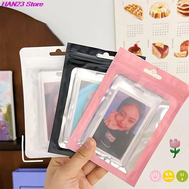 New 10PCS Card Photocard Storage Bag Color Matte Transparent Ziplock Bag Gift Packaging Bag Sticker Card Sleeve Packaging Bag
New 10PCS Card Photocard Storage Bag Color Matte Transparent Ziplock Bag Gift Packaging Bag Sticker Card Sleeve Packaging Bag