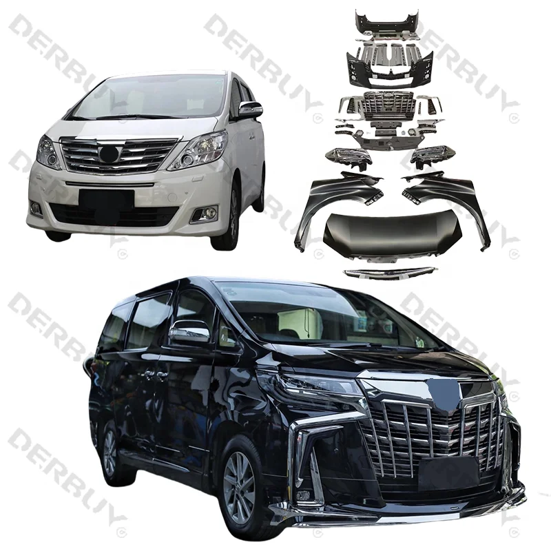 Для Alphard Upgrade, комплект для конвертации корпуса на 2008-2014 Alphard на 2019 Alphard anh35 Facelift, бампер
Для Alphard Upgrade, комплект для конвертации корпуса на 2008-2014 Alphard на 2019 Alphard anh35 Facelift, бампер