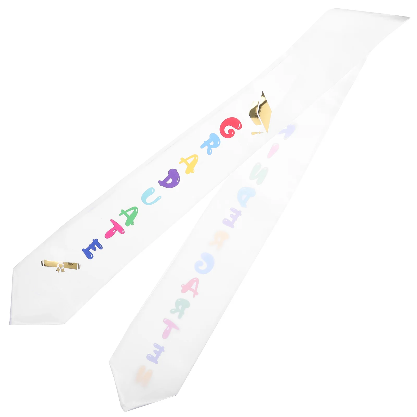 Preschool Printed Graduation Sash Straps White Shawl Kindergarten Party Supplies 
Preschool Printed Graduation Sash Straps White Shawl Kindergarten Party Supplies