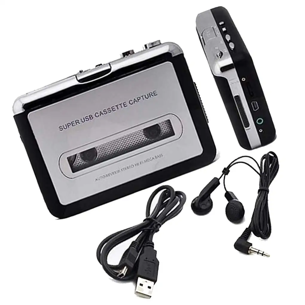 Handheld Mini Cassette Capture Tape MP3 Player Rechargable Cassette Player Portable Converter Recorder for Travel
Handheld Mini Cassette Capture Tape MP3 Player Rechargable Cassette Player Portable Converter Recorder for Travel