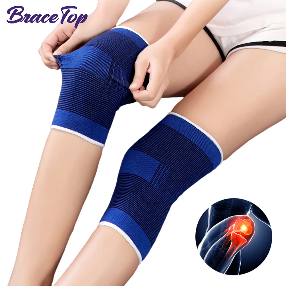 BraceTop 1 Pair Sports Knee Support Brace Wraps Compression Sleeve Stabilizer for Arthritis Meniscus Patella Protector Running
BraceTop 1 Pair Sports Knee Support Brace Wraps Compression Sleeve Stabilizer for Arthritis Meniscus Patella Protector Running