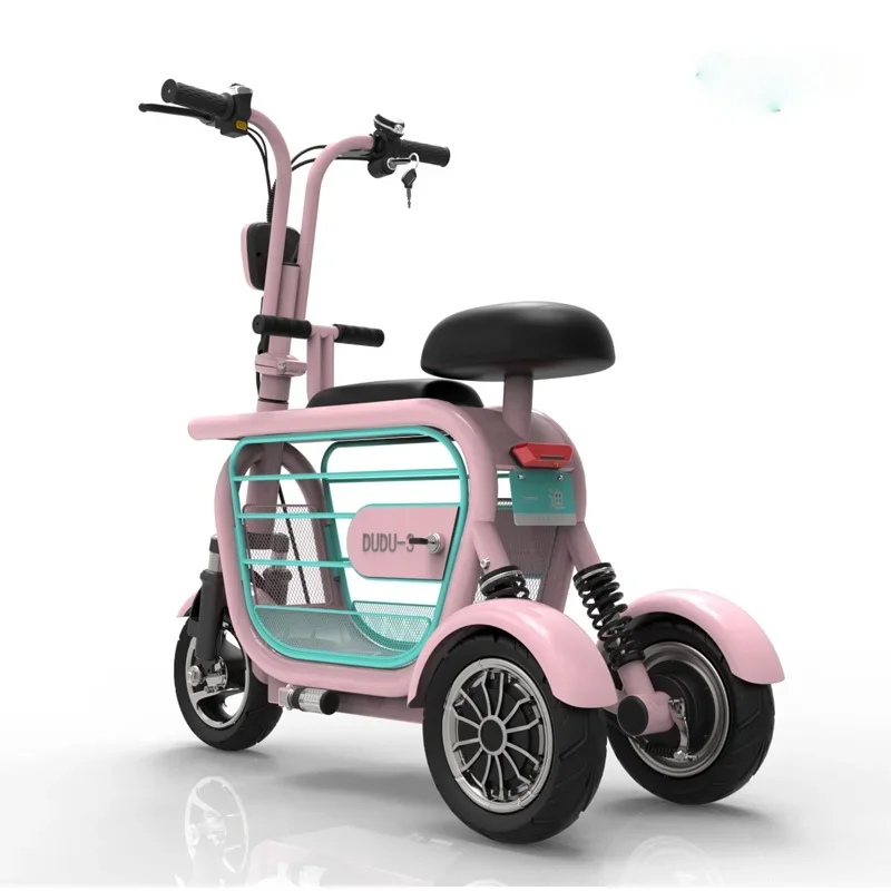 Lithium Bicycle New Three-Wheel Auto Rickshaw Scooter Pet Cart Electric Bicycle Convenient Folding Scooter
Lithium Bicycle New Three-Wheel Auto Rickshaw Scooter Pet Cart Electric Bicycle Convenient Folding Scooter