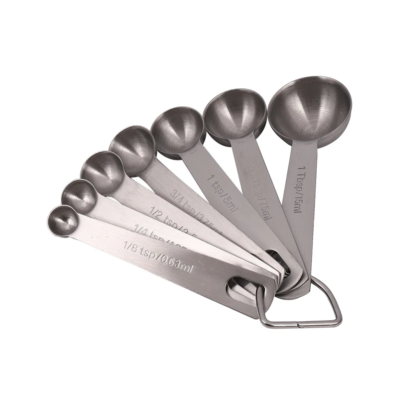 21X Stainless Steel Measuring Spoons Stackable Measure Spoon For Dry And Liquid Ingredients Etched Marked Baking Spoon
21X Stainless Steel Measuring Spoons Stackable Measure Spoon For Dry And Liquid Ingredients Etched Marked Baking Spoon