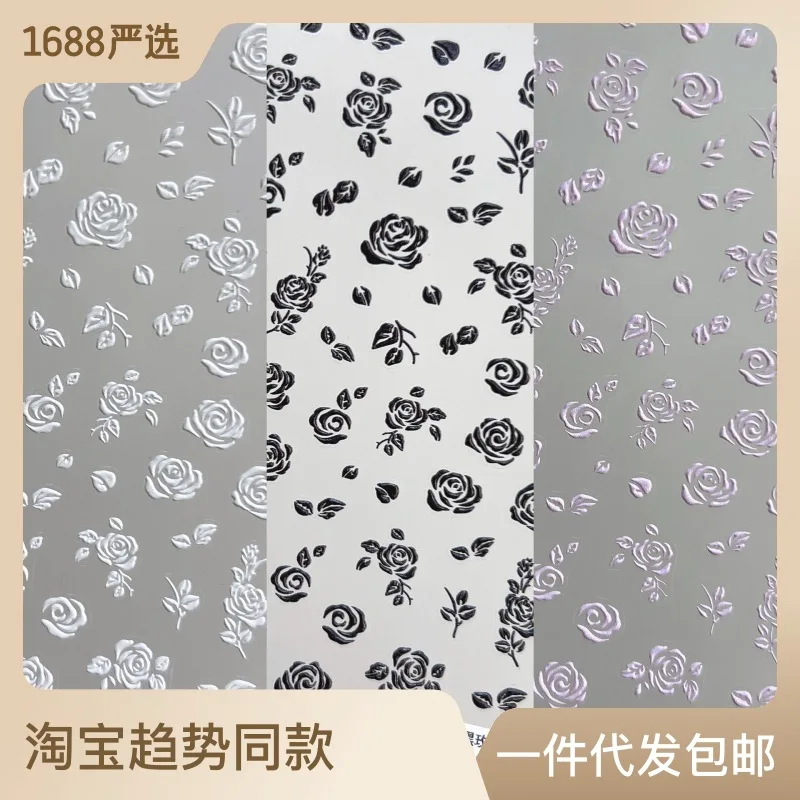 Relief 1570 Hot Style Adhesive Cute Nail Stickers Japanese Stickers Nail Stickers Black and White Pink Rose
Relief 1570 Hot Style Adhesive Cute Nail Stickers Japanese Stickers Nail Stickers Black and White Pink Rose