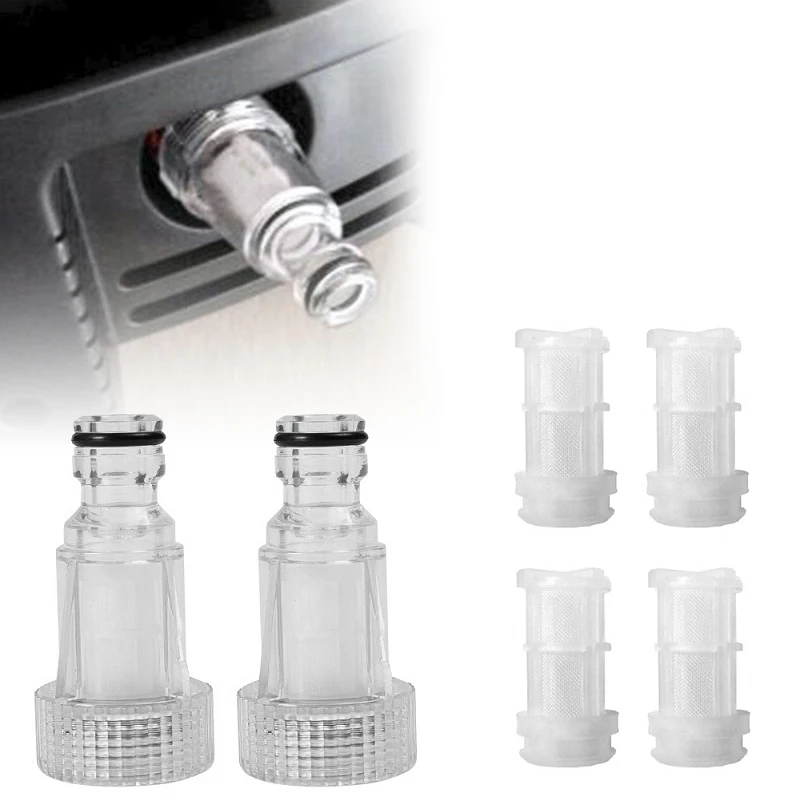 2pcs High-Pressure Connection Filters 4pcs Inner Core Filter Net Kit For Karcher K2-K7 Series Pressure Washers Machine Part
2pcs High-Pressure Connection Filters 4pcs Inner Core Filter Net Kit For Karcher K2-K7 Series Pressure Washers Machine Part