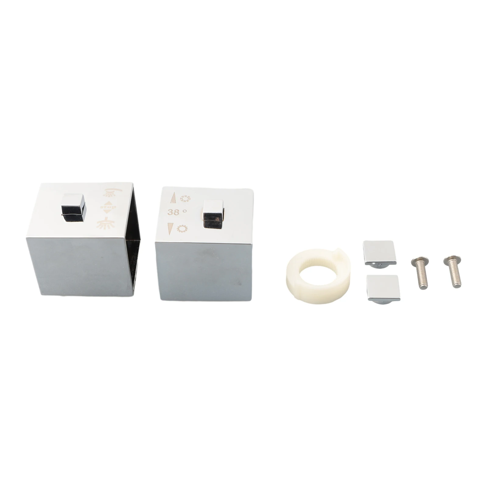 Temperature Control Switch Control Knob Handle 1 Pair Bathtub Faucets Parts High Quality Shower Mixer Accessory
Temperature Control Switch Control Knob Handle 1 Pair Bathtub Faucets Parts High Quality Shower Mixer Accessory