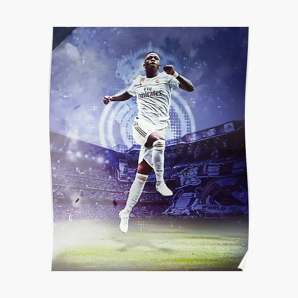 Постер Vinicius Junior Vinici, художественный декор, домашняя картина на стену, винтажное украшение комнаты, современная картина без рамки 
Постер Vinicius Junior Vinici, художественный декор, домашняя картина на стену, винтажное украшение комнаты, современная картина без рамки