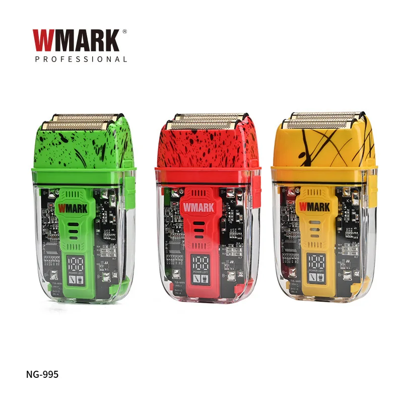 WMARK NG-955 Transparent shaver shaper Men's electric shaver Beard electric shaver Oil head shaver Push white
WMARK NG-955 Transparent shaver shaper Men's electric shaver Beard electric shaver Oil head shaver Push white