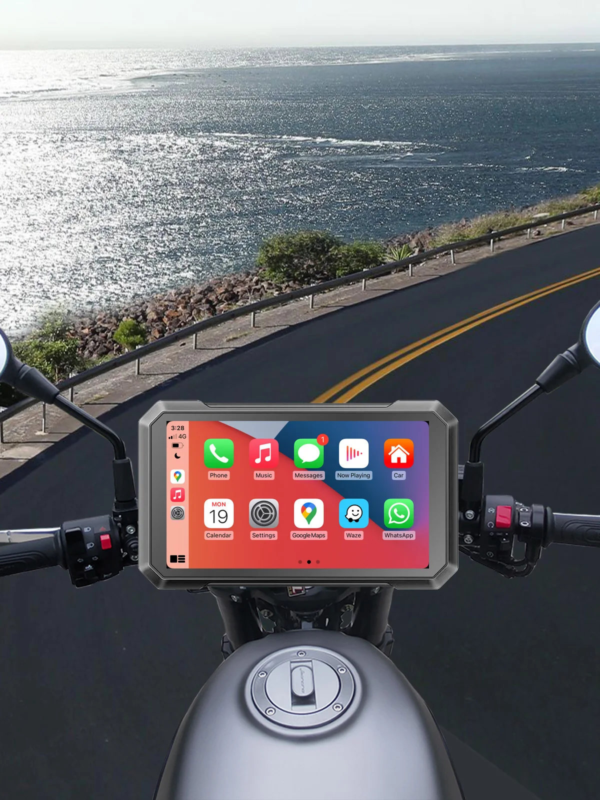 C7 Inch Touch Outdoor Waterproof Sunsceen External Portable Motorcycle Special GPS Navigator Support CarPlay and Android Auto
C7 Inch Touch Outdoor Waterproof Sunsceen External Portable Motorcycle Special GPS Navigator Support CarPlay and Android Auto