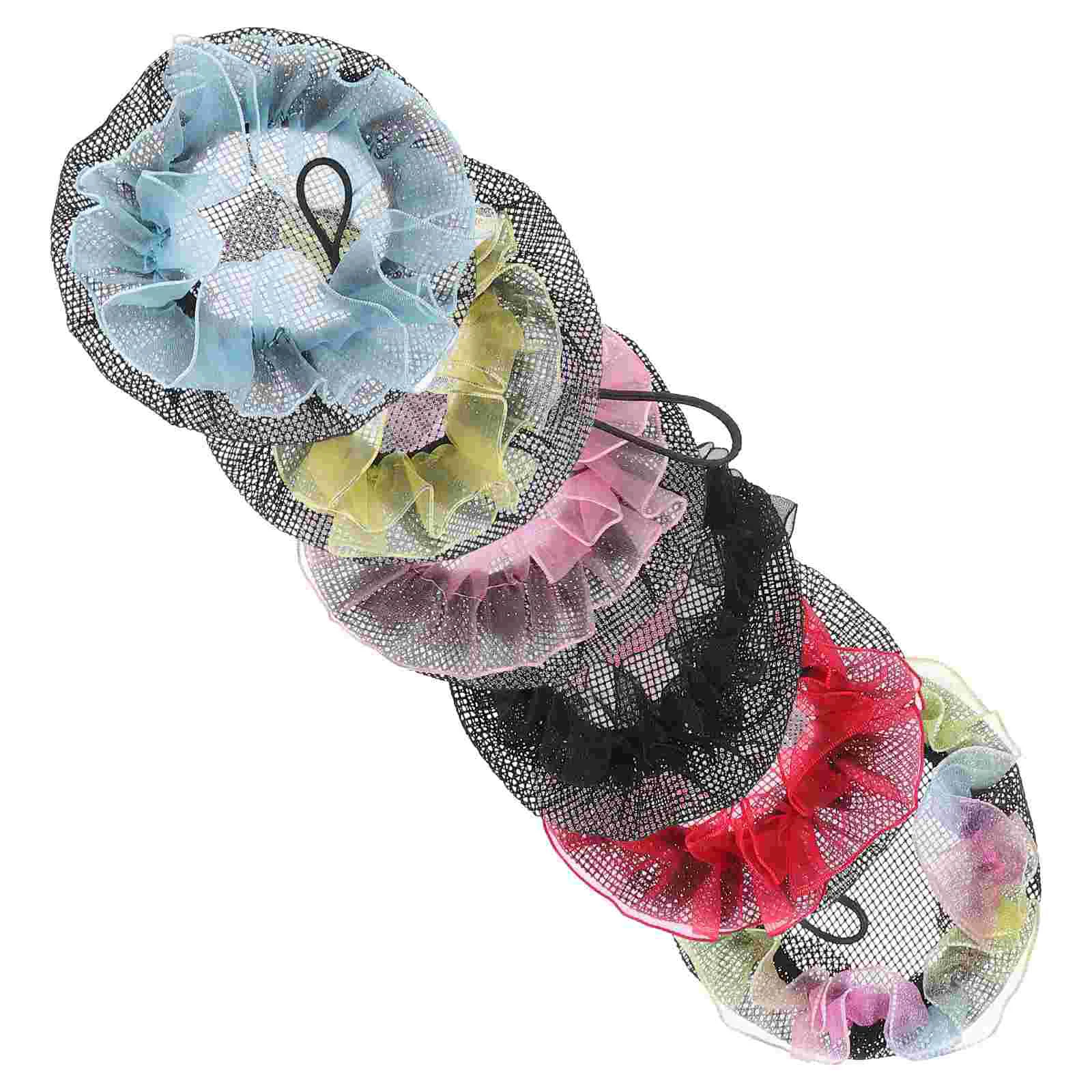 6 Pcs Hair Accessories Net Cover Bun for Women Yellow Edge Mesh Hairnets Dance Buns Miss Holder
6 Pcs Hair Accessories Net Cover Bun for Women Yellow Edge Mesh Hairnets Dance Buns Miss Holder