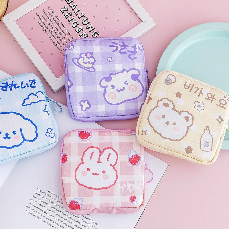 Korea cute cartoon large capacity sanitary napkin lipstick earphone storage bag girl cartoon menstrual period tampon mini bag
Korea cute cartoon large capacity sanitary napkin lipstick earphone storage bag girl cartoon menstrual period tampon mini bag