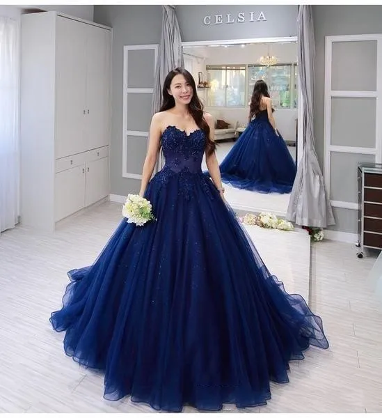 ANGELSBRIDEP Navy Blue Quinceanera Dresses Sweet 16 Fashion Lace Corset Applique Ruffle Formal Birthday Party Gowns Plus Size
ANGELSBRIDEP Navy Blue Quinceanera Dresses Sweet 16 Fashion Lace Corset Applique Ruffle Formal Birthday Party Gowns Plus Size