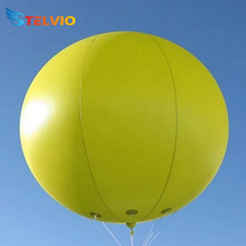 

2M PVC Advertising Inflatable Giant Balloon Round Sky Helium Ballon Suppot Customized Size Logo Multi-color Optional