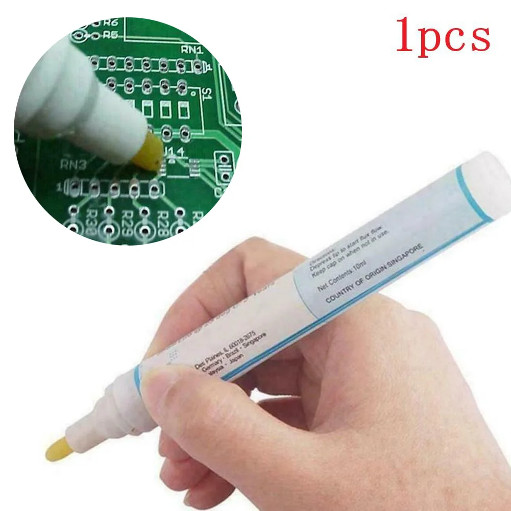 High Quality Soldering Pen with Specially Designed Felt Tip Suitable for SMT SMD and Through Hole Soldering 10ml
High Quality Soldering Pen with Specially Designed Felt Tip Suitable for SMT SMD and Through Hole Soldering 10ml