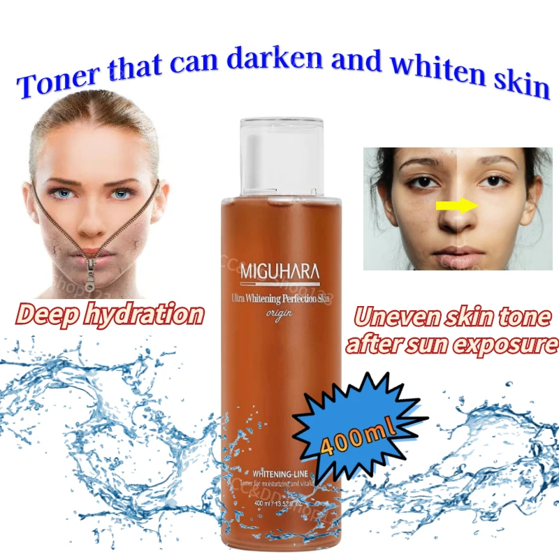 

MIGUHARA toner improves skin color and turns it white, repairs redness, and regulates water and oil balance 400ml