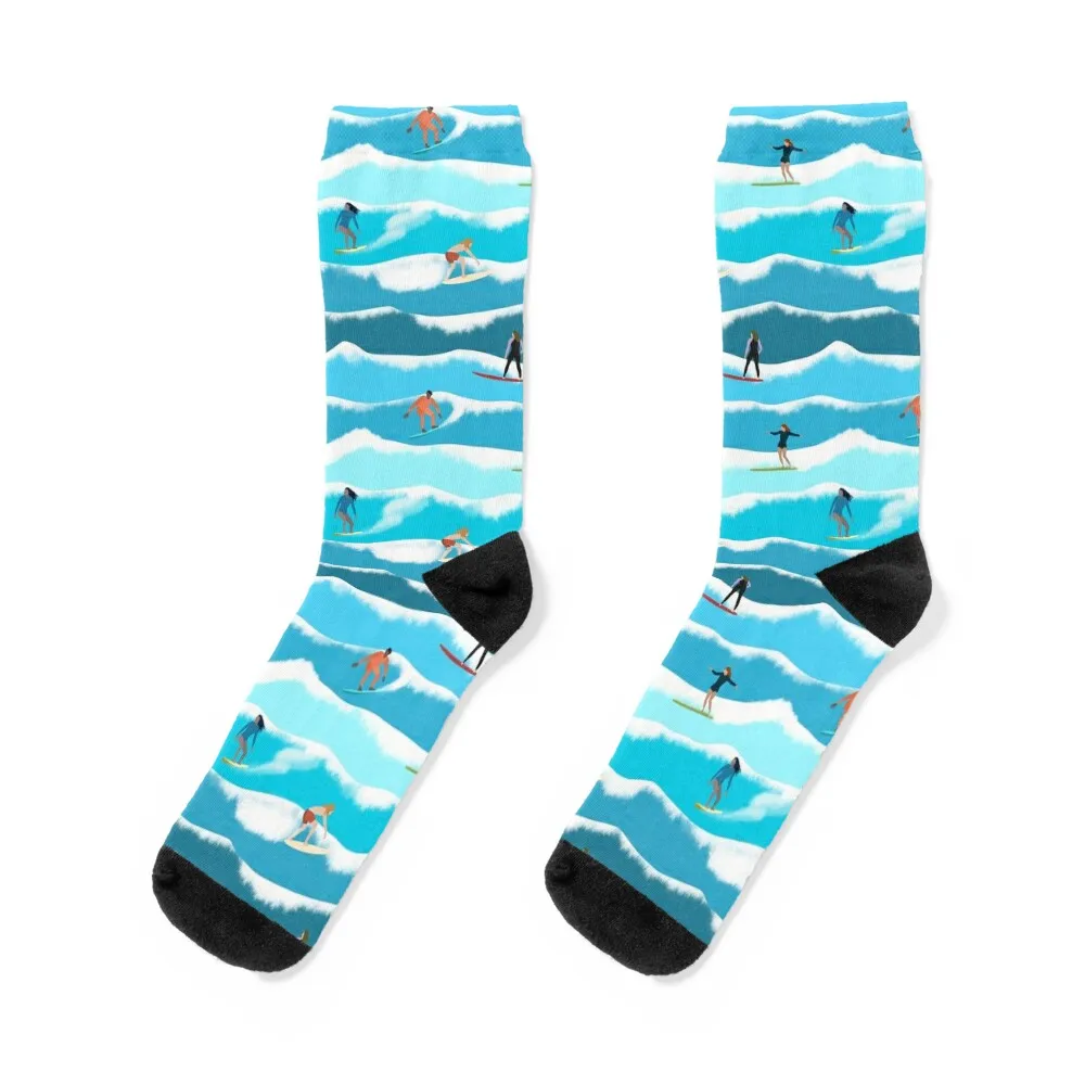 

South West Surfers Socks anime designer funny sock Socks For Girls Men's
