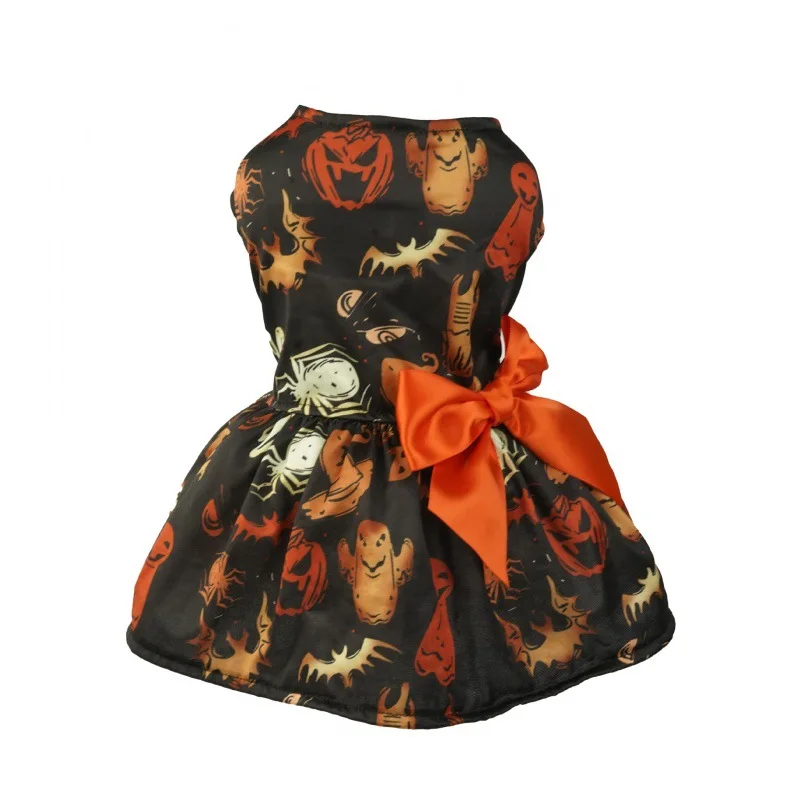 Pet Products Halloween Pet Dog Clothing Small and Small Dog Skirt Pumpkin Dress Cosplay Dress Performance Pet Accessories
Pet Products Halloween Pet Dog Clothing Small and Small Dog Skirt Pumpkin Dress Cosplay Dress Performance Pet Accessories
