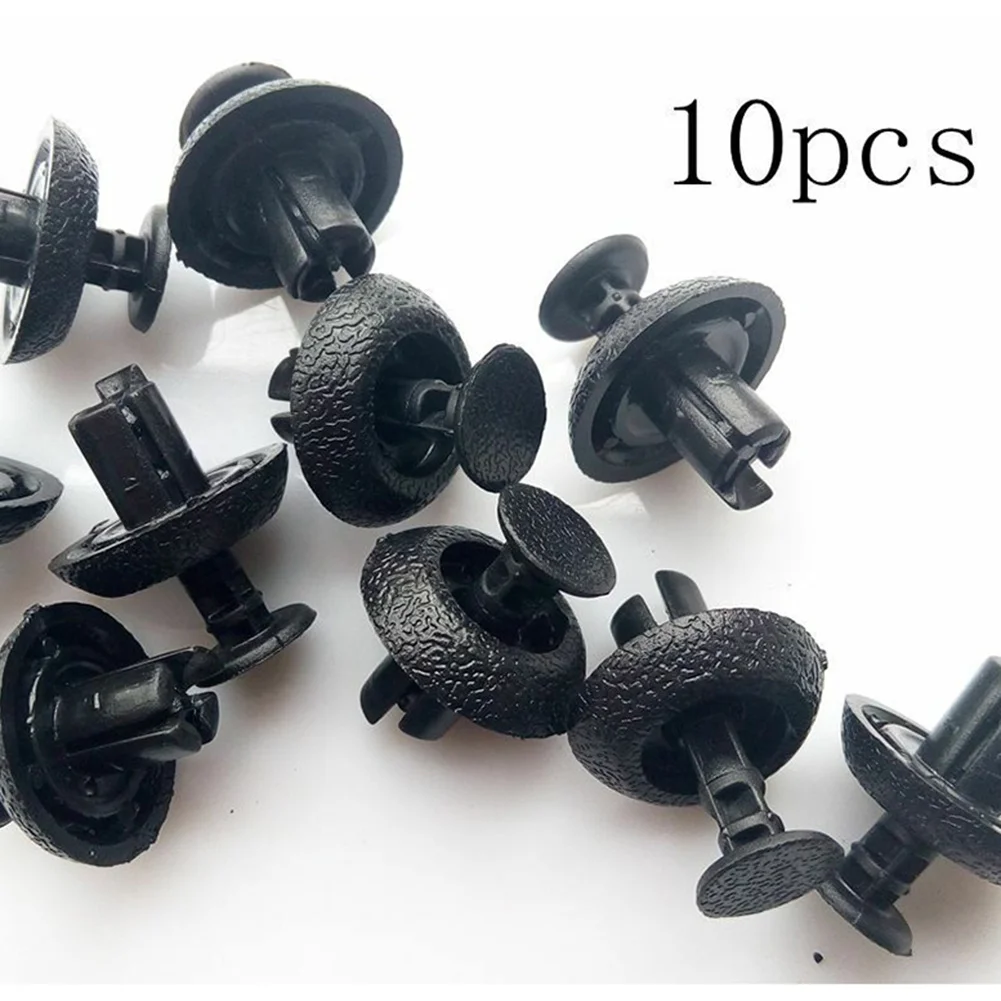 

10pcs Car Grille Clip Black Bumper Retainer Radiator Cover Rivet Grille Clip Durable Repalcemant A21201 For Toyota For Scion