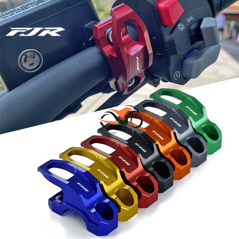 For YAMAHA FJR 1300 FJR1300 FJR1200 2006-2021 Motorcycle CNC Brake Master Cylinder Bracket Bag Luggage Clamp Holder Helmet Hook
For YAMAHA FJR 1300 FJR1300 FJR1200 2006-2021 Motorcycle CNC Brake Master Cylinder Bracket Bag Luggage Clamp Holder Helmet Hook