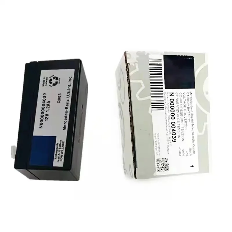 N000000004039 000000004039 Auxiliary Battery 12V 1.2Ah With Original Box for Mercedes Benz CL ML R S-CLASS New
N000000004039 000000004039 Auxiliary Battery 12V 1.2Ah With Original Box for Mercedes Benz CL ML R S-CLASS New
