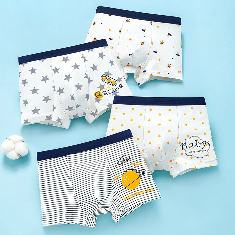 3pcs/4pcs/ Boy Cotton Underwear Kids Large Size Boxer Briefs Children Flat Angle Panties Teenager Plus Size Underwear 6M-16T
3pcs/4pcs/ Boy Cotton Underwear Kids Large Size Boxer Briefs Children Flat Angle Panties Teenager Plus Size Underwear 6M-16T