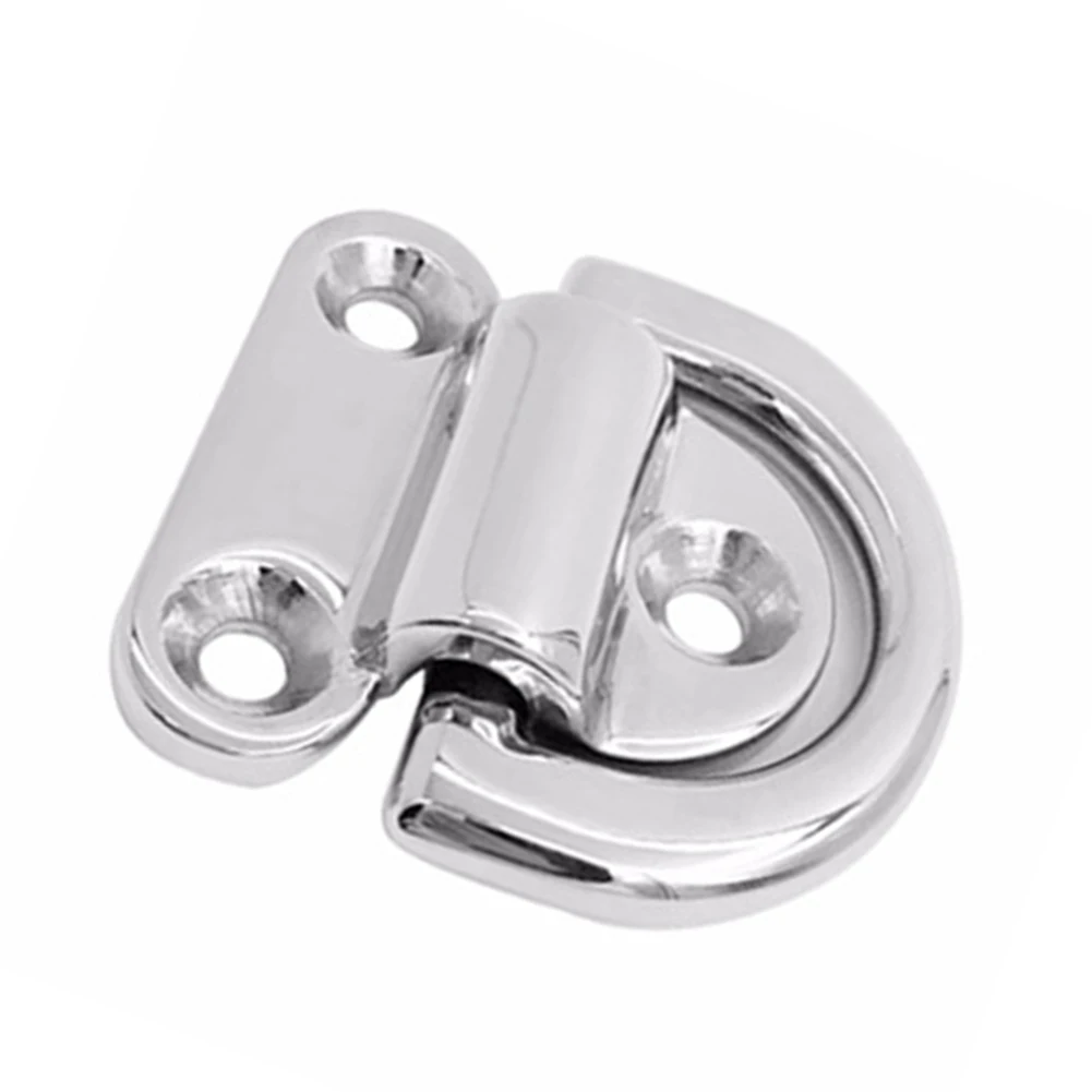 Marine Trailer Truck Lashing Ring 1 Pcs 316 Stainless Steel D Ring Folding Pad Eye Silver Tie Down Easy To Install
Marine Trailer Truck Lashing Ring 1 Pcs 316 Stainless Steel D Ring Folding Pad Eye Silver Tie Down Easy To Install