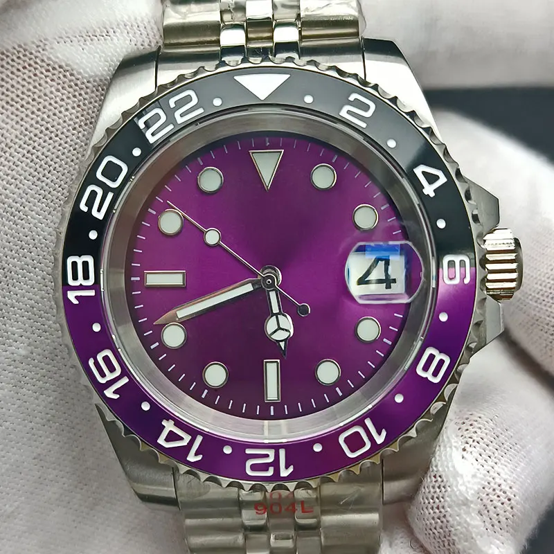 41mm Watch 316L stainless steel case sapphire glass solid case back cover suitable for NH35 movement waterproof automatic watch
41mm Watch 316L stainless steel case sapphire glass solid case back cover suitable for NH35 movement waterproof automatic watch