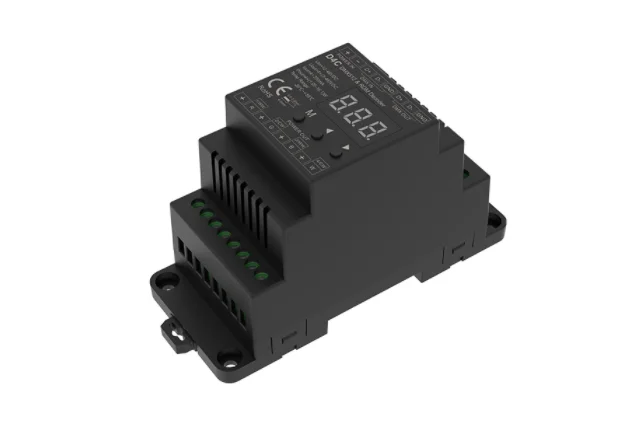 DC12V-48V 24V 36V 4 Channel Constant Current DMX512 Decoder D4C 150-500MA or 350-1200MA CC PWM Controller Drives 1-13pcs Chip
DC12V-48V 24V 36V 4 Channel Constant Current DMX512 Decoder D4C 150-500MA or 350-1200MA CC PWM Controller Drives 1-13pcs Chip