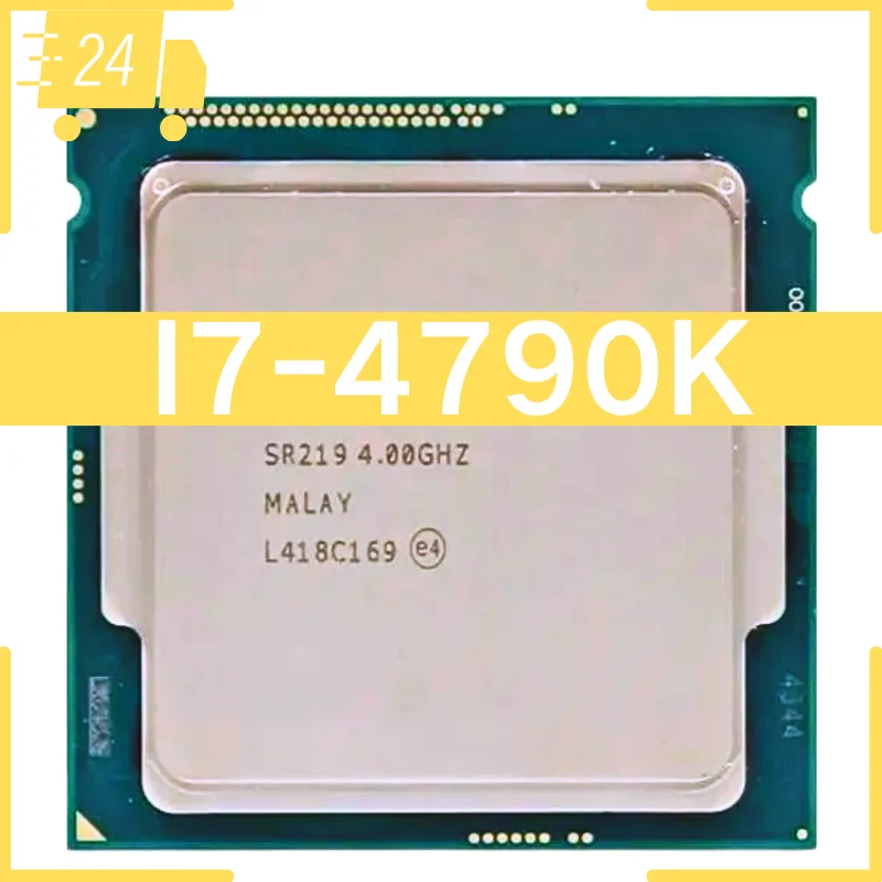 Used Core i7 4790K i7-4790K 4.0GHz Quad-Core 8MB Cache With HD Graphic 4600 TDP 88W Desktop LGA 1150 CPU Processor
Used Core i7 4790K i7-4790K 4.0GHz Quad-Core 8MB Cache With HD Graphic 4600 TDP 88W Desktop LGA 1150 CPU Processor
