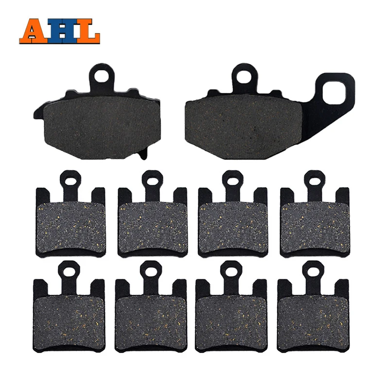 AHL Motorcycle Front and Rear Brake Pads For KAWASAKI ZX6R ZX-6R Ninja ZX636 ZX6RR ZX-6RR ZX600 ZX10R ZX-10R ZX1000 6R 6RR 10R
AHL Motorcycle Front and Rear Brake Pads For KAWASAKI ZX6R ZX-6R Ninja ZX636 ZX6RR ZX-6RR ZX600 ZX10R ZX-10R ZX1000 6R 6RR 10R