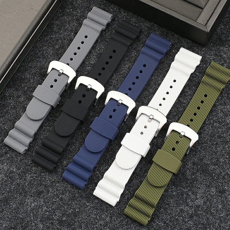 

Ремешок силиконовый для мужских часов Seiko SKX007, резиновый спортивный водонепроницаемый браслет для дайвинга, проспекта SRPA21J1, омега тунца, тюдора, 22 мм