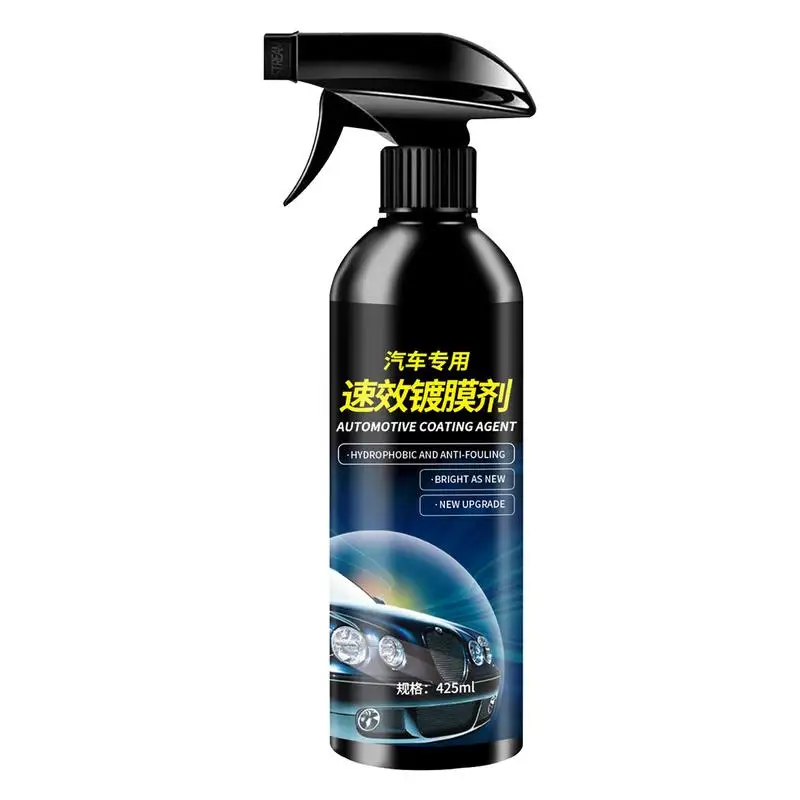 

Car Grease Spray 425ml Instant Coating Agent Scratch Remover Car Exterior Accessories For Dirt Grease Mud Dust Stubborn Stains