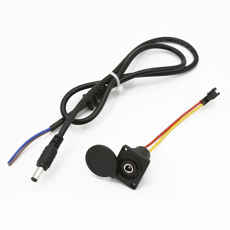 Electric Li-ion Charger Output Connection Plug DC2.1 Video Charging Cable Charging Port Holder with Cover Male Female Connectors
Electric Li-ion Charger Output Connection Plug DC2.1 Video Charging Cable Charging Port Holder with Cover Male Female Connectors