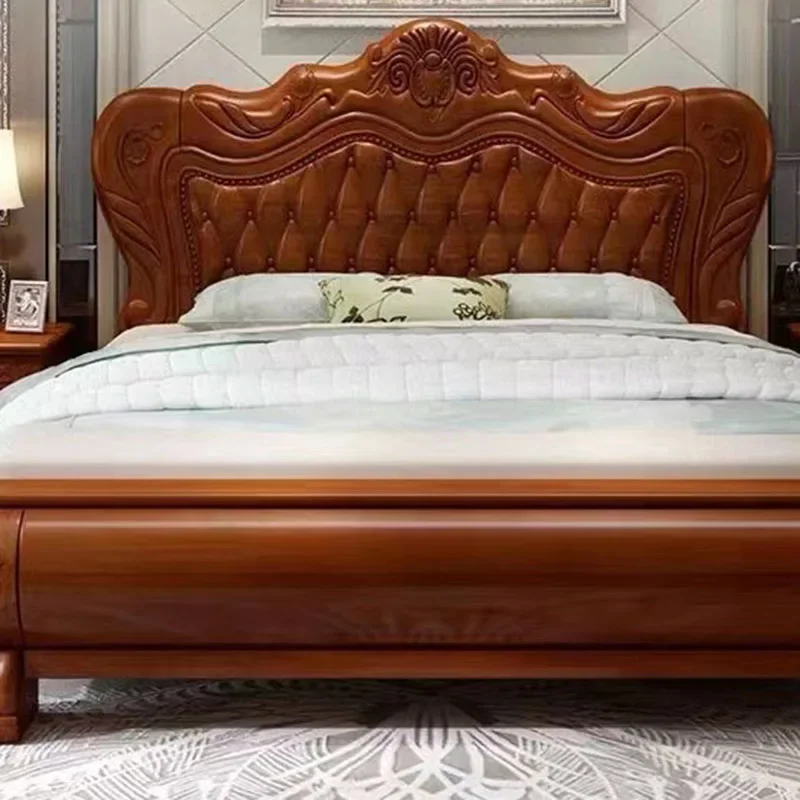 Leather Queen Size Double Bed Leg Waterproof Storage Platform Full Size Bed Frame Headboard Luxury Safe Camas Bedroom Furniture
Leather Queen Size Double Bed Leg Waterproof Storage Platform Full Size Bed Frame Headboard Luxury Safe Camas Bedroom Furniture