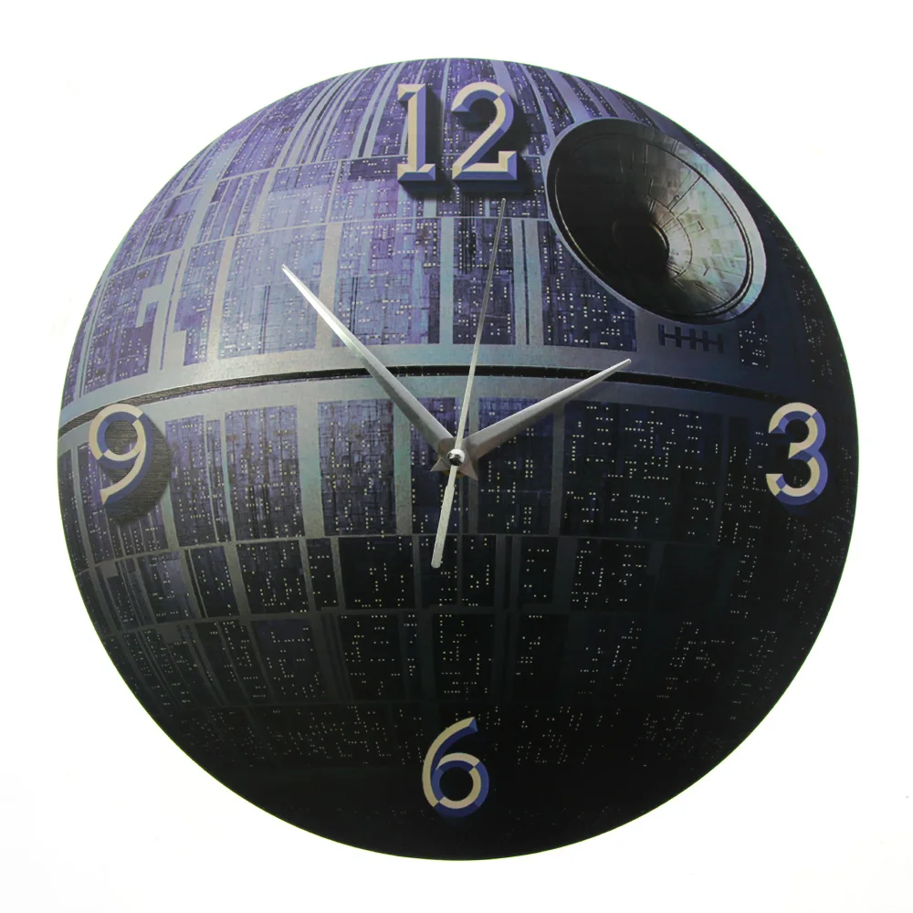 Death Star Pattern Round 3D Wall Clock For Living Room Decor Fictional Universe Planet Space Sations Quiet Sweep Quartz Watch
Death Star Pattern Round 3D Wall Clock For Living Room Decor Fictional Universe Planet Space Sations Quiet Sweep Quartz Watch