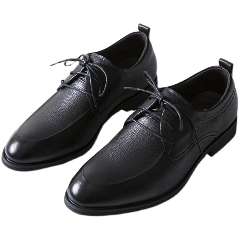 Men's Fashion Genuine Leather Business Casual Leather Shoes Thick-Soled Shock Absorbing Comfortable Men's Shoe Men's Dress Shoes
Men's Fashion Genuine Leather Business Casual Leather Shoes Thick-Soled Shock Absorbing Comfortable Men's Shoe Men's Dress Shoes