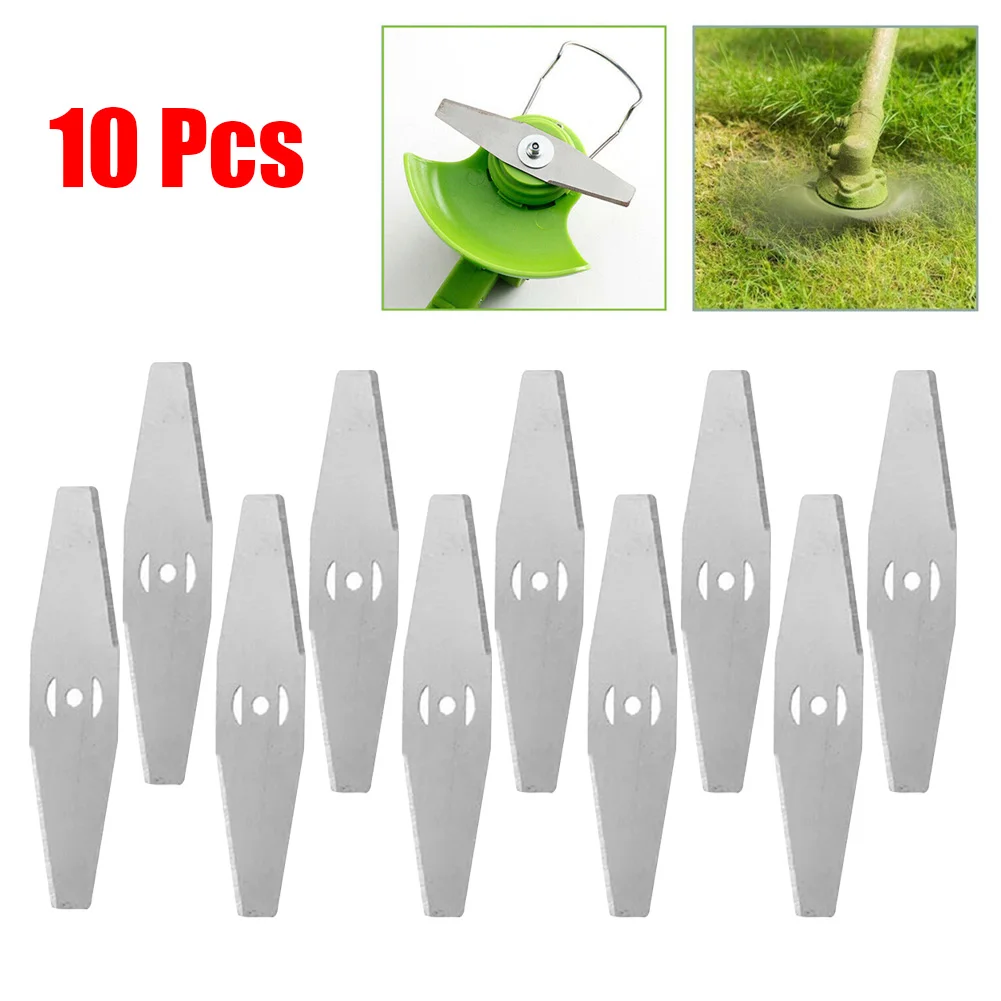 10pcs Grass Trimmer Head Blade Electric Lawn Mower Blades Brushcutter Lawnmower Spare Parts For Power Tool
10pcs Grass Trimmer Head Blade Electric Lawn Mower Blades Brushcutter Lawnmower Spare Parts For Power Tool