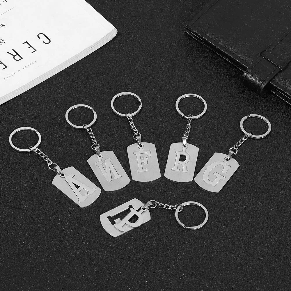Stainless Steel 26 Letters Keychain Wallet Decoration Double-Deck Metal Initial Letter Pendant With Key Holder For Men Cool Gift 4 Mallzona Se08b61ef8ebd4f5f82ccaa5711110d78Z Stainless Steel 26 Letters Keychain Wallet Decoration Double-Deck Metal Initial Letter Pendant With Key Holder For Men Cool Gift Mallzona